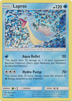 Lapras #5 from McDonald's Collection 2019