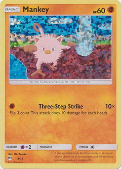 Mankey #8 from McDonald's Collection 2019