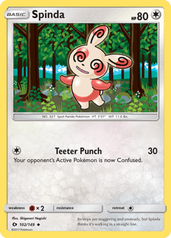 Spinda #102 from Sun & Moon