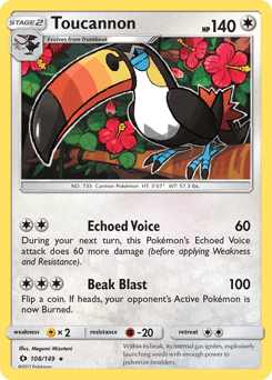 Toucannon #108 from Sun & Moon