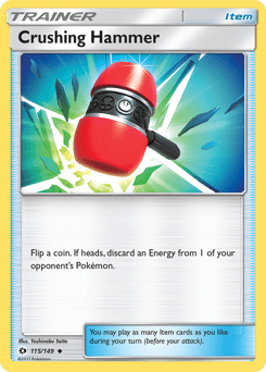Crushing Hammer #115 from Sun & Moon
