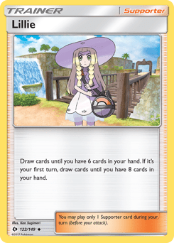 Lillie #122 from Sun & Moon