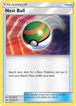 Nest Ball #123 from Sun & Moon