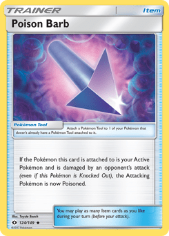 Poison Barb #124 from Sun & Moon
