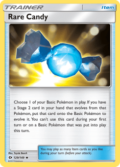 Rare Candy #129 from Sun & Moon
