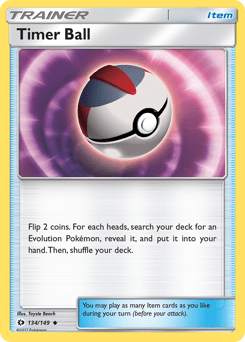 Timer Ball #134 from Sun & Moon