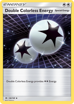 Double Colorless Energy #136 from Sun & Moon