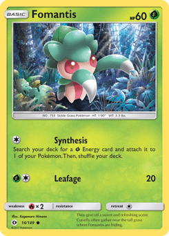 Fomantis #14 from Sun & Moon
