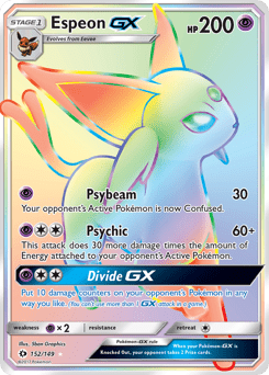 Espeon-GX #152 from Sun & Moon