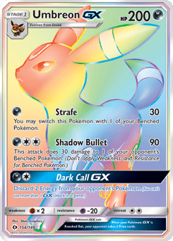 Umbreon-GX #154 from Sun & Moon
