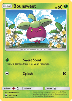 Bounsweet #18 from Sun & Moon