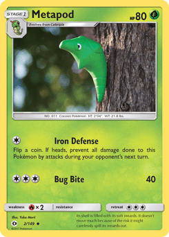 Metapod #2 from Sun & Moon