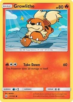 Growlithe #21 by MAHOU