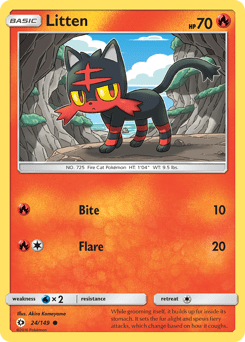 Litten #24 from Sun & Moon