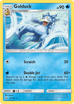 Golduck #29 from Sun & Moon
