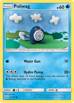 Poliwag #30 from Sun & Moon