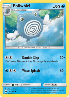 Poliwhirl #31 from Sun & Moon