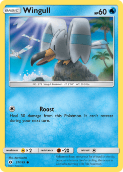 Wingull #37 from Sun & Moon