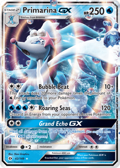 Primarina-GX #42 from Sun & Moon