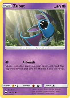 Zubat #54 from Sun & Moon