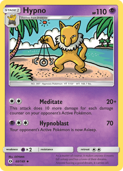 Hypno #60 from Sun & Moon