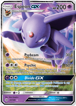 Espeon-GX #61 from Sun & Moon