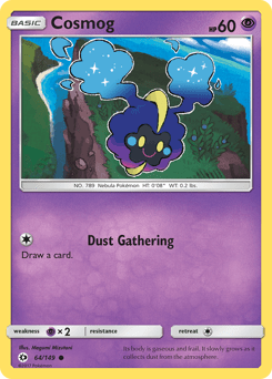 Cosmog #64 from Sun & Moon