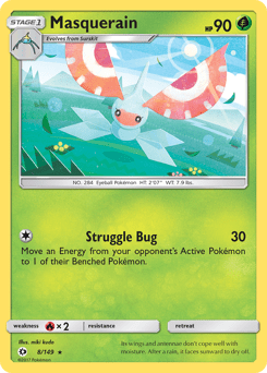 Masquerain #8 from Sun & Moon