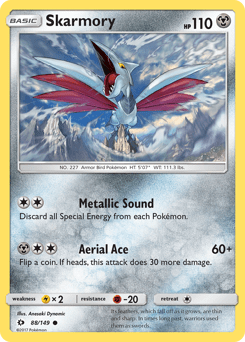 Skarmory #88 from Sun & Moon