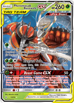 Pheromosa & Buzzwole-GX #1 from Unbroken Bonds