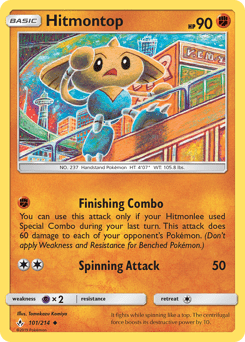 Hitmontop #101 from Unbroken Bonds