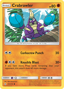 Crabrawler #104 from Unbroken Bonds