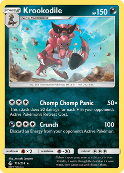 Krookodile #116 from Unbroken Bonds