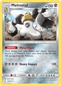 Melmetal #129 from Unbroken Bonds