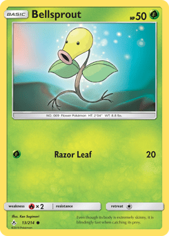 Bellsprout #13 from Unbroken Bonds
