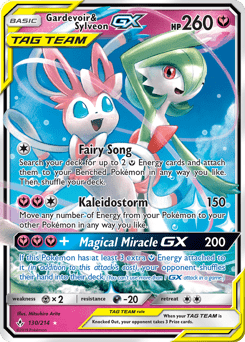 Gardevoir & Sylveon-GX #130 from Unbroken Bonds