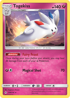 Togekiss #138 from Unbroken Bonds