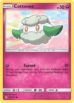 Cottonee #139 from Unbroken Bonds