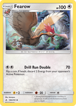 Fearow #146 from Unbroken Bonds