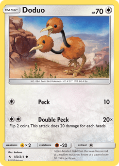 Doduo #150 from Unbroken Bonds