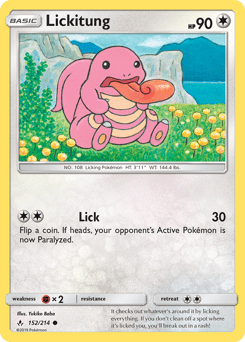 Lickitung #152 from Unbroken Bonds