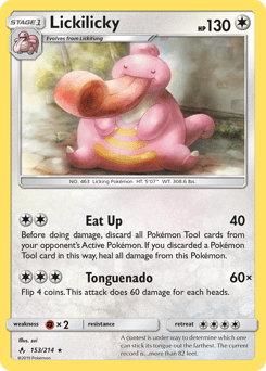 Lickilicky #153 from Unbroken Bonds