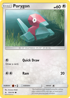 Porygon #155 from Unbroken Bonds