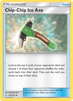 Chip-Chip Ice Axe #165 from Unbroken Bonds