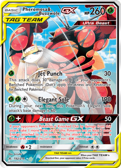 Pheromosa & Buzzwole-GX #192 from Unbroken Bonds