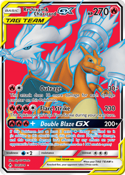 Reshiram & Charizard-GX #194 from Unbroken Bonds