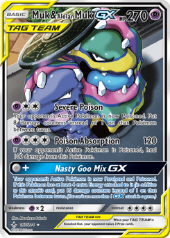 Muk & Alolan Muk-GX #197 from Unbroken Bonds