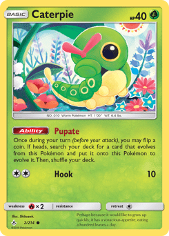Caterpie #2 from Unbroken Bonds