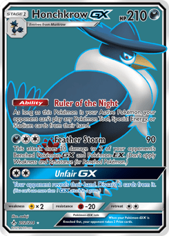 Honchkrow-GX #202 from Unbroken Bonds