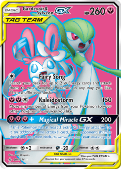 Gardevoir & Sylveon-GX #204 from Unbroken Bonds